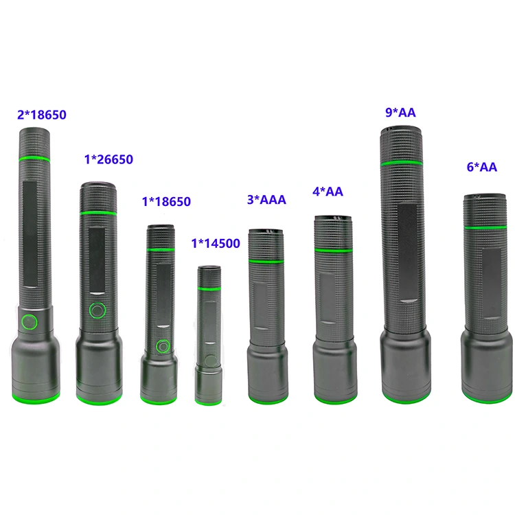 Lanterna recarregável de 1500 lúmens